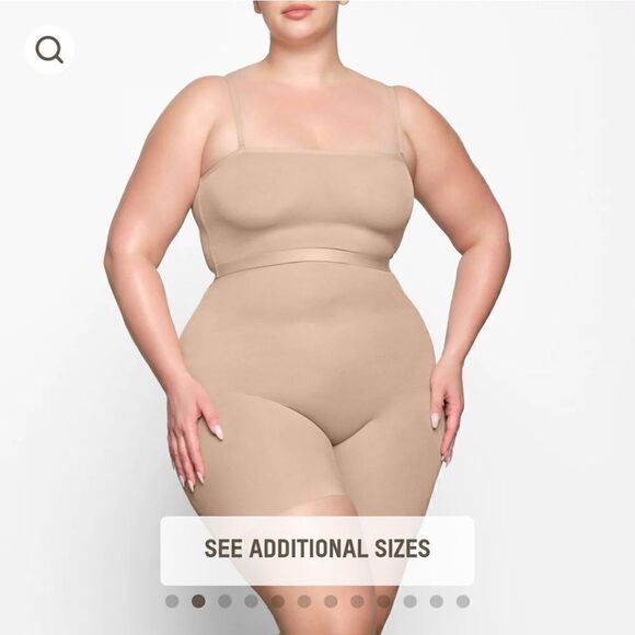 SKIMS Sheer Sculpt Low Back Short, Size 4x NWT - Picture 2 of 7